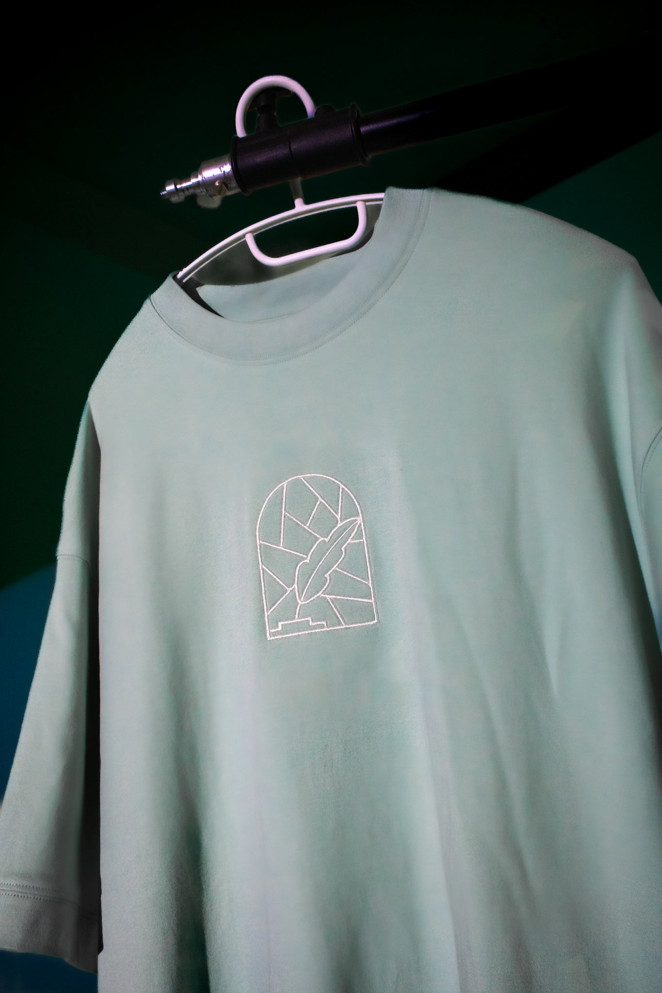 Mint Green Solid T-shirt