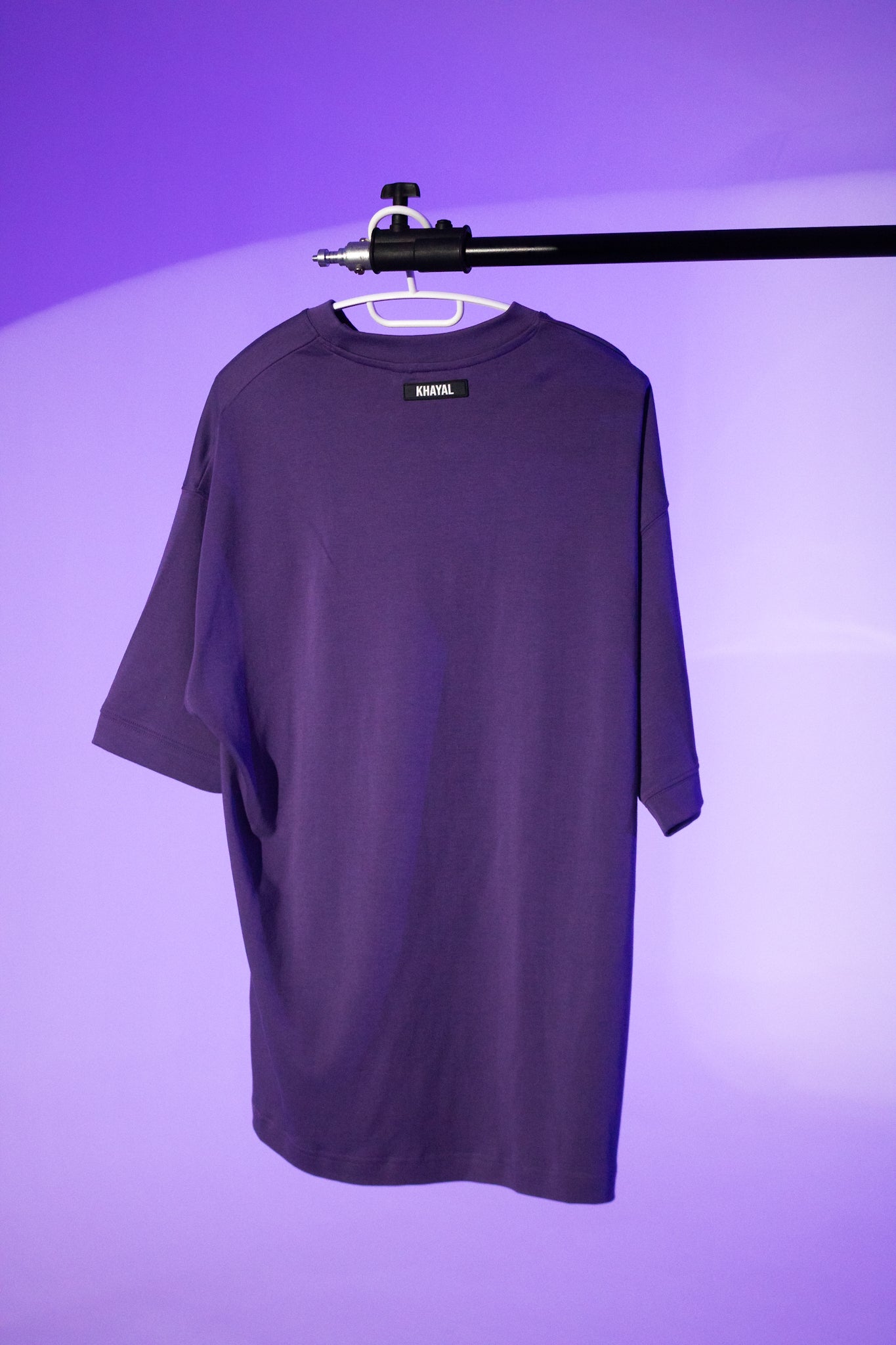 Purple Solid T-shirt