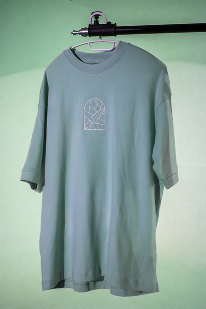 Mint Green Solid T-shirt